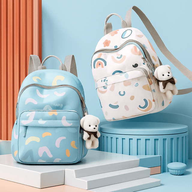 2wayバッグ 保温ポケット付き多機能2wayマザーズリュック