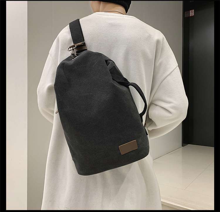 2wayバッグ シンプル帆布 斜めがけ２wayバッグ