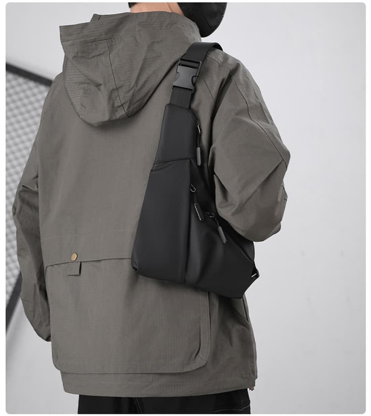 2wayバッグ ストリート系多機能収納ボディーバッグ
