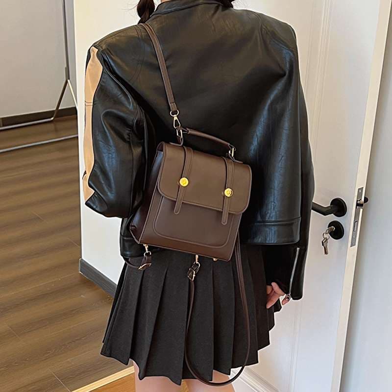 2wayバッグ クラシカル風 ミニ書類バッグ