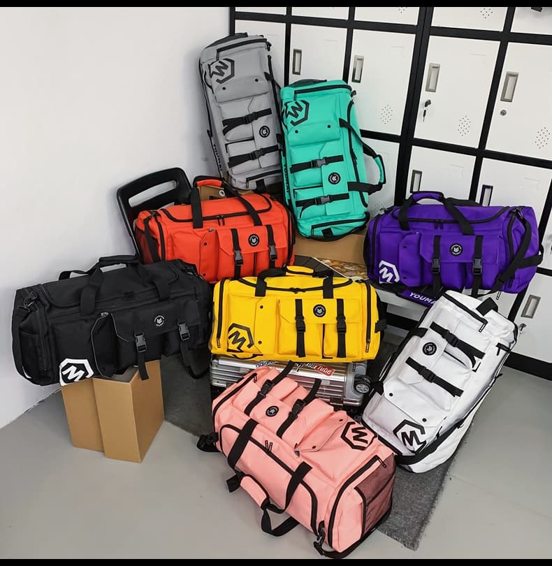 2wayバッグ 多機能ポケット付き街歩き2ウェイバッグ