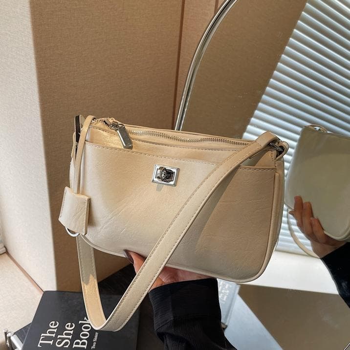 2wayバッグ シンプル スクエア ショルダー2way